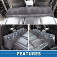thumbnail image 3 of Colchón de coche Unique Bargains, tapete para dormir, cama de aire cómoda para el asiento trasero, almohadilla para el espacio de la siesta, color gris y variado, 3 of 6