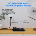 thumbnail image 2 of Bloque de cargador USB C Resypey de 10 puertos (6 USB-A y 4 USB-C) de 50 W, 2 of 6