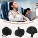 thumbnail image 5 of Almohada de Viaje, Cervical para Vuelos Largos en Avión, Correa Extragrande la Cabeza con Antifaz Dormir, Reposacabezas Soporte 360°., 5 of 10