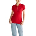 thumbnail image 1 of Polo AEROPOSTALE Aero Solid A87 True Red para mujer, 1 of 2