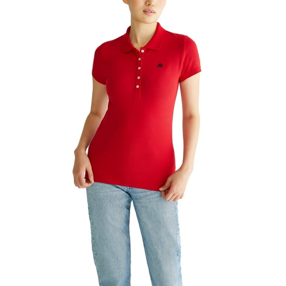 Camisa AEROPOSTALE A87 Polo True Red Slim Fit Small