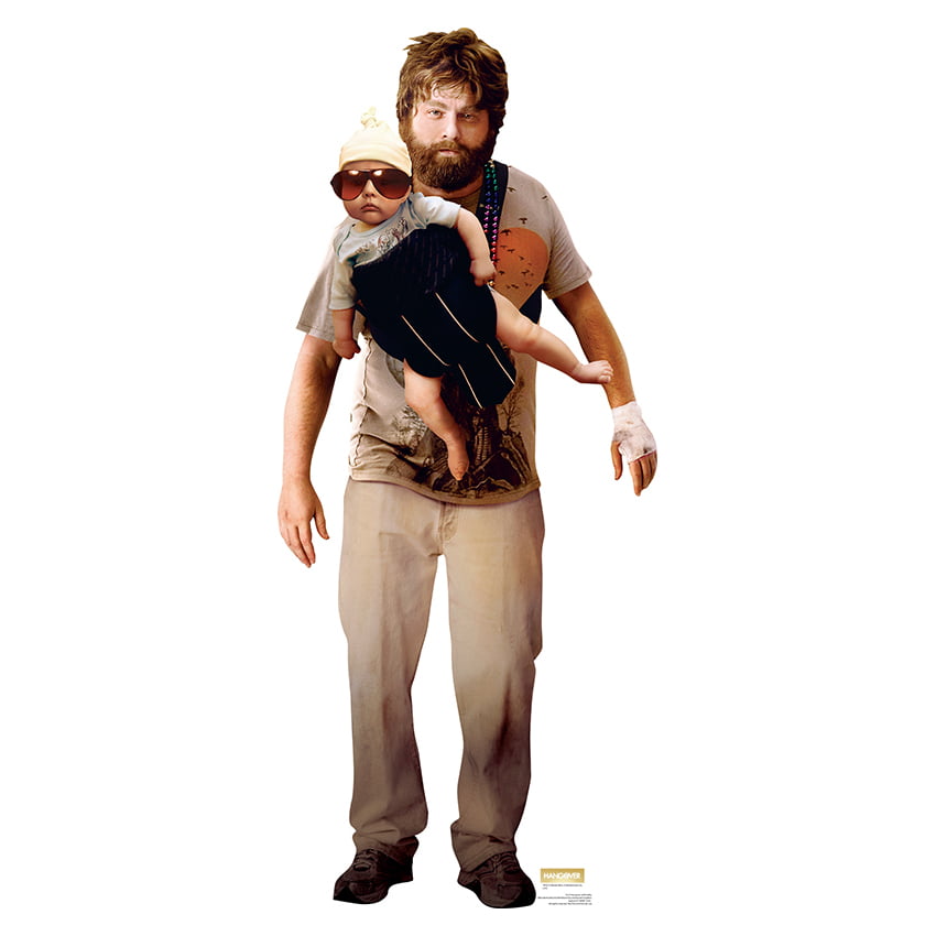 The Hangover-Alan With Baby Lifesized 