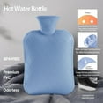 NANAHuang Hot Water Bottle for Pain Relief, Hot Water Bag for Back Pain