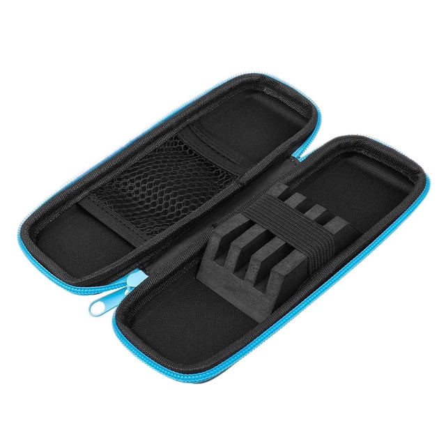 OULII 1Pcs Large Dart Case Portable Storage Case in Blue for Leisure Travel