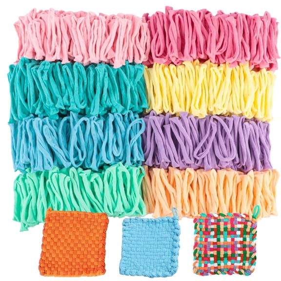800 Pcs Quality Vibrant Weaving Loom Refill Loops, Macaron Colorful Safe Spandex Loom Bands, Long-Lasting Multicolor Elastic Bands for Bracelet Making, DIY Crafts & Jewelry