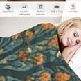 thumbnail image 3 of Autua Trees Flowers Bird Warm Lightweight Fleece Throw Blanket 40x50in, 3 of 6