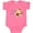 Hot Pink, variant on Inktastic Memaw's Little Monkey Boys or Girls Baby Bodysuit