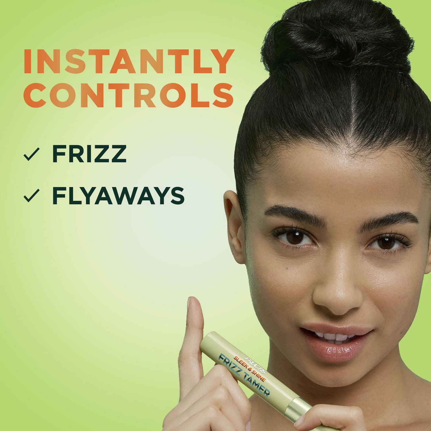 Garnier Fructis Sleek & Shine Lisseur de Frisottis 8 mL jusqu'à 12 heures de cheveux lisses et brillants