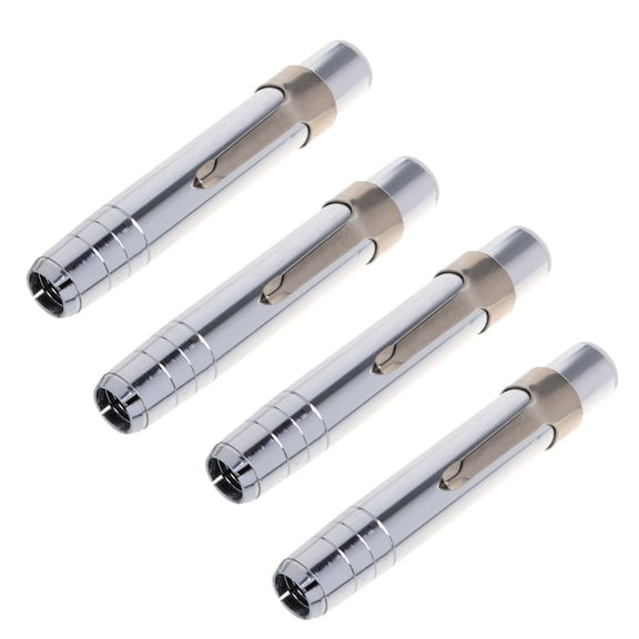 4 PCS Silver Aluminum Alloy Chalk Keeper Holder