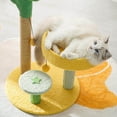 thumbnail image 1 of Maoww Cactus Cat Sisal Climbing Frame Cat Scratcher Tower Two Platform Design, 1 of 9