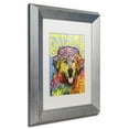 thumbnail image 2 of Trademark Fine Art 'Great Pyrenees' Silver Framed Art by Dean Russo, 2 of 4