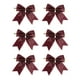 thumbnail image 2 of Adornos navideños, regalos de Navidad (6 piezas): Mini adornos navideños de 9 cm para colgar en el árbol de Navidad (campana colgante)., 2 of 8