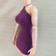 thumbnail image 4 of Vestido con cuello halter 1:6 Kumik Zulema Ropa de figura de acción de 12 pulgadas, 4 of 8