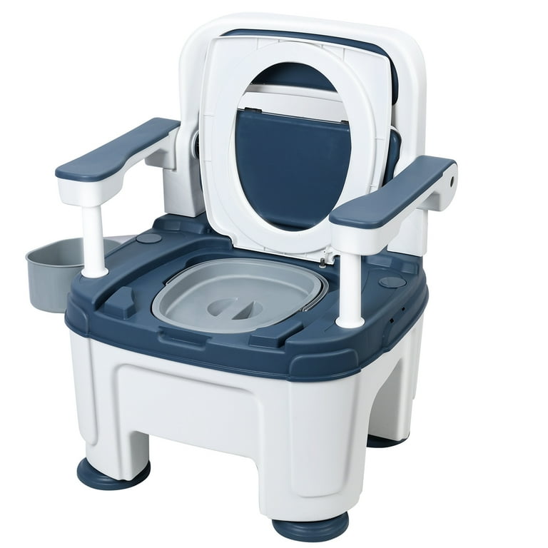 Wharick Bedside Commode, Commode Toilet for Elderly and Disabled