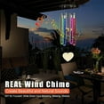 thumbnail image 2 of LINLIN Solar Wind Chimes Light Outdoor，Waterproof LED Wind Chimes for Outside with 8 Tubes,Memorial Wind Chimes with Colorful Light,Christmas/Housewarming Gift, Garden, Yard, Home Decor, 2 of 7