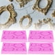 thumbnail image 1 of Cuadros de Imágenes Moldeo de Silicona, Molde de Fotos Con Molde de Silicona Portátil 4pcs de Decoración Rosa Molde de Fotogramas para el Marco para el Hogar, 1 of 7
