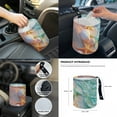 thumbnail image 7 of Yuyamidu Starfish Car Seat Covers Beach Steering Wheel Cover Shell Seatbelt Pad Garbage Can Rearview Mirror Cover Handbrake Cover Set Car Armrest Cover Cup Holders, 14 Piece, 7 of 7