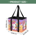thumbnail image 2 of Collapsible Car Trunk Organizer with Handles 600D Oxford for Car Kitchen and Home Storage, Rainbow Color 13× 10.2×10.8inch, 2 of 6