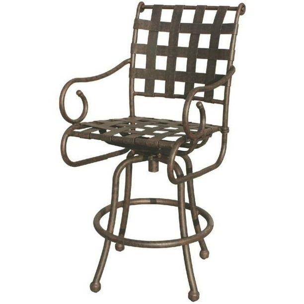 Darlee Malibu Swivel Patio Bar Stool In Antique Bronze Set Of 2 Com - Darlee Malibu Patio Furniture Darlee Malibu Swivel Patio Bar Stool In Antique Bronze Set Of 2 Com - Darlee Malibu Patio Furniture