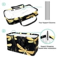 thumbnail image 4 of Fireflies Large Capacity Reusable Foldable Oxford Cloth Grocery Bags: Multifunctional Storage and Easter Basket, 4 of 7