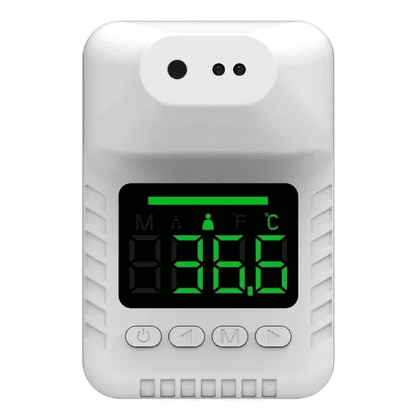 Termómetro De Pared Infrarrojo Digital Alarma Sin Contacto Malubero Malu1374