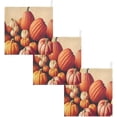 thumbnail image 6 of Coolnut 3 PCS Colors Pumpkins Squashes Baby Muslin Washcloths, Harvest Autumn Face Towel Burp Cloths Ultra Soft Absorbent Cotton Bath Wipes Towels for Newborn Boys Girls, 6 of 6