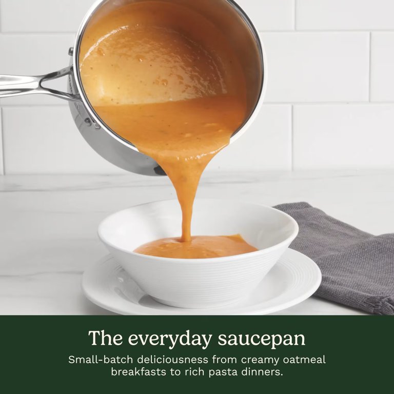 Cuisinart Chef's Classic 1-Quart Stainless Steel Saucepan photo 2