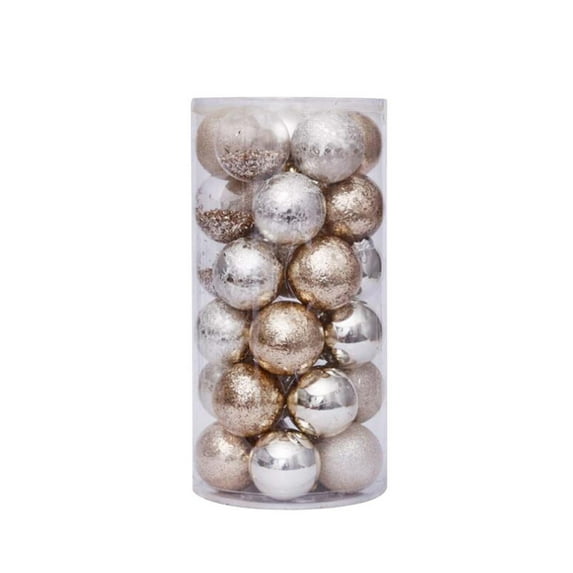 Vikakiooze 2022 Christmas Sale! 30PCS Christmas Ball Baubles Party Christmas Tree Decorations Hanging Ornament Decor