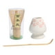 thumbnail image 4 of Juego completo de batidor de té matcha tradicional, soporte de cerámica para batidor, cuchara de bambú para té Una flor, 4 of 9
