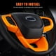 thumbnail image 4 of For 2023 2024 Car Steering Wheel Frame Trim Cover, 4 of 5
