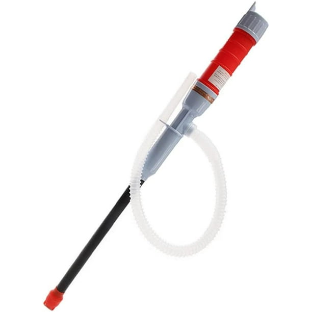 Red Electric Transfer Siphon Pump Battery Liquid Water Battery Operated