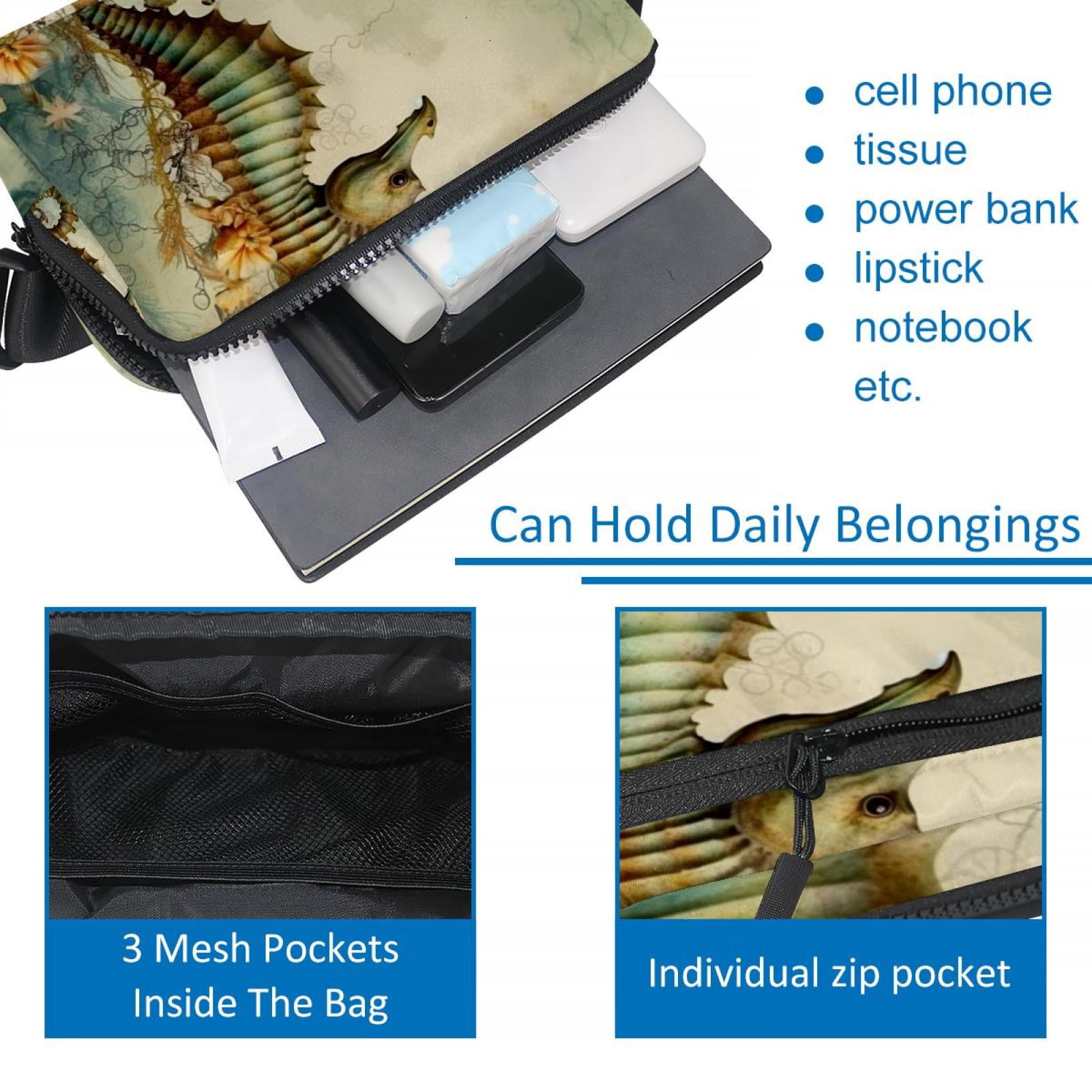Sea horse Lightweight Adjustable Fanny Pack with Extension Strap - Unisex Crossbody Bag Money Belt