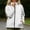 White, variant on Sentmoon Fall Jackets for Women 2026 Waterproof Windproof Hooded Neck Cute Jackets for Women Long Sleeve with Zipper Raincoat with Pockets for Rainy Days Outdoor Events Concerts