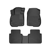 Husky Liners 99401 Weatherbeater Floor Mats Fit 2017-2022 Honda CR-V Hybrid, Non-Hybrid - Front/2nd Seat - Black