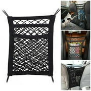 SPRING PARK Universal Elastic Car Truck Seat Mesh Storage Net Bag Organizer Holder Pocket