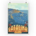 thumbnail image 2 of Catalina Island, California, Harbor Scene (9x12 Wall Art Print, Home Decor), 2 of 3