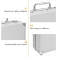 thumbnail image 5 of Portable Tool Box Aluminum Alloy Storage Case for Document Instrument with Sponge Lining 1 Set, 5 of 6