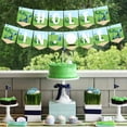 thumbnail image 3 of Hole in One First Birthday Banner, Golf Themed 1st Birthday Bunting Sign, Golf Ball Party Supplies for Boy Sport One Year Old Birthday Decorations, 3 of 7