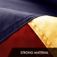 thumbnail image 5 of G128 5 Pack: Texas Tea-Stained Flag | 2.5x4 Ft | ToughWeave Pro Series Embroidered 420D Polyester | Embroidered Design, Indoor/Outdoor, Brass Grommets, High Quality, 5 of 8