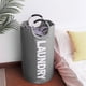 thumbnail image 1 of 82L Large Dirty Clothes Laundry Basket Foldable Oxford Fabric Laundry with Aluminum Handle Oversize Home Storage Organizerdark grey115LUnited States He Qiyong unisex, 1 of 1