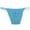 Blue-A, variant on Penkiiy Sexy Thongs for Men Men's Color Briefs Fashion Underwear Personalized Low-waist Hoop Panties Buttock Covering Briefs Blue Underwear