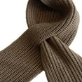 thumbnail image 3 of Kids Knitted Scarf Fashion Solid Color Toddler Soft Warm Scarves, 3 of 5