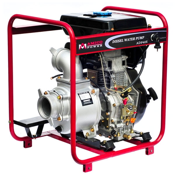 Amico Power 4 Inch Diesel Water Pump with Electric Start