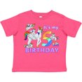 thumbnail image 3 of Inktastic It's My 5th Birthday Unicorn Boys or Girls Toddler T-Shirt, 3 of 5