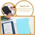 thumbnail image 3 of OULII 4Sets Binder Dividers for Notebooks Loose-Leaf Binders Office Work Study Daily Use Students Professionals Paper, 3 of 8