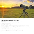 thumbnail image 4 of Monocular Telescope, 24mm Eyepiece Diameter Clear Image Monocular Shockproof 30x60 Skid Resistance With Tripod For Bird Watching For Camping, 4 of 8