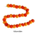 thumbnail image 3 of Rirozkan Artificial Marigold Flower Garland, 59.06 Inch Hanging Floral for Party, Home, Mantel, Indoor Outdoor, 3 of 6