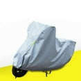 thumbnail image 4 of Cubierta de lluvia para motocicleta PEVA, protección a prueba de lluvia, antigolpes, cubierta de motocicleta de Color sólido para exteriores XL 140 X 240 cm/55,1 X 94,5 pulgadas, 4 of 10