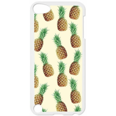Pineapples Hard White Plastic Case Compatible with the Apple iPod Touch 4th Generation - iTouch 4