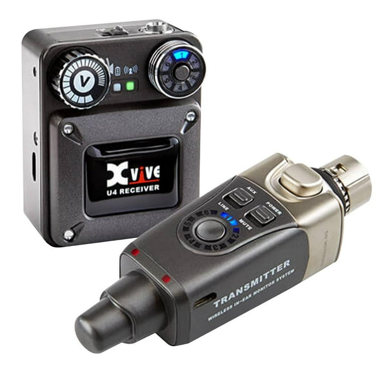 Xvive U4 Complete In-Ear Monitor Wireless System with T9 In-Ear